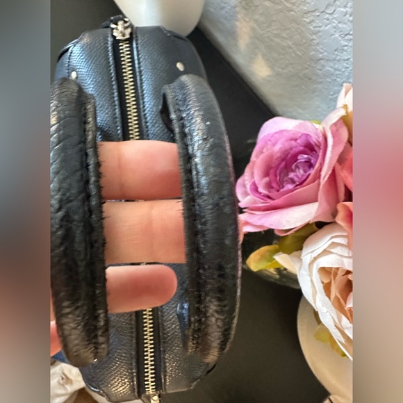 Coach Navy Satchel Handbag/Shoulder Bag Mini Bennett Bag. 💙 - Picture 3 of 16